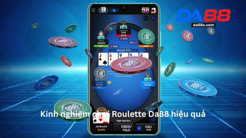 Roulette Da88 - Hướng Dẫn Chơi Live Casino Tại Nhà Cái Da88 4 Roulette